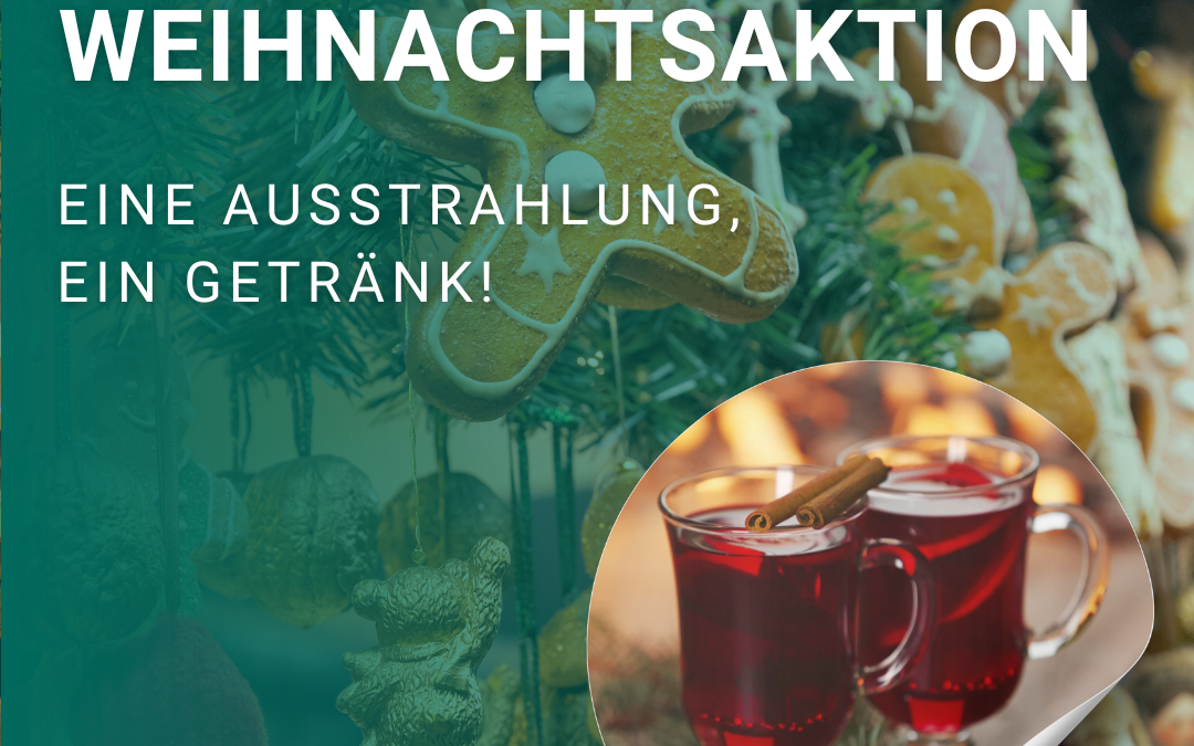 Hellweg Radio Weihnachtsaktion: Eine Ausstrahlung, ein Getränk!